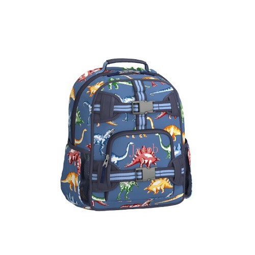 Mackenzie Blue Multi Dino Backpacks | Pottery Barn Kids