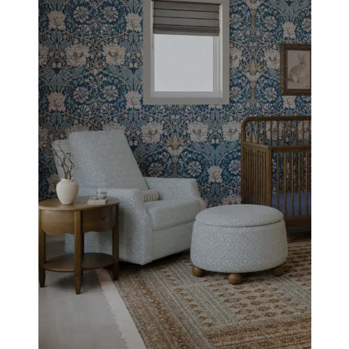 Namesake Crawford Pillowback Comfort Swivel Glider - Performance Cream – Albee Baby