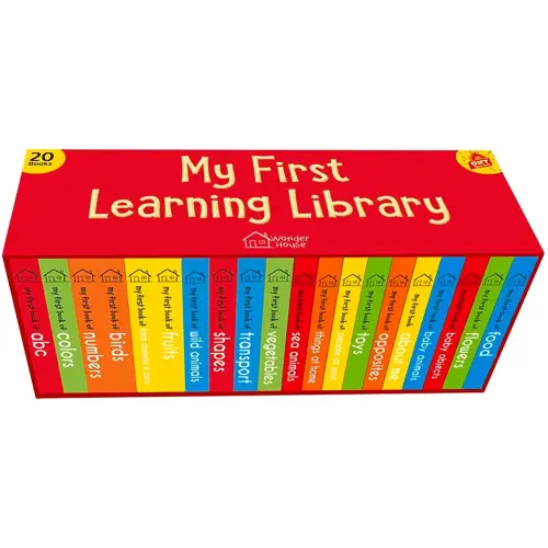 My First Complete Learning Library: Boxset of 20 Board Books Gift Set for Kids (Horizontal Design)