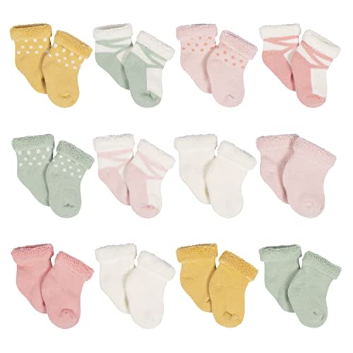 Gerber Baby 12-pair Sock Bundle