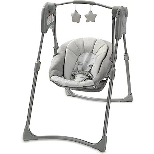Graco® Slim Spaces™ Compact Baby Swing, Reign