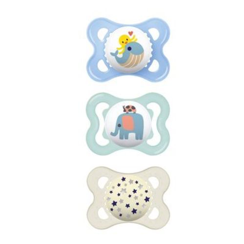 MAM Pacifier Variety Pack 0-6m - 3pk - Boy