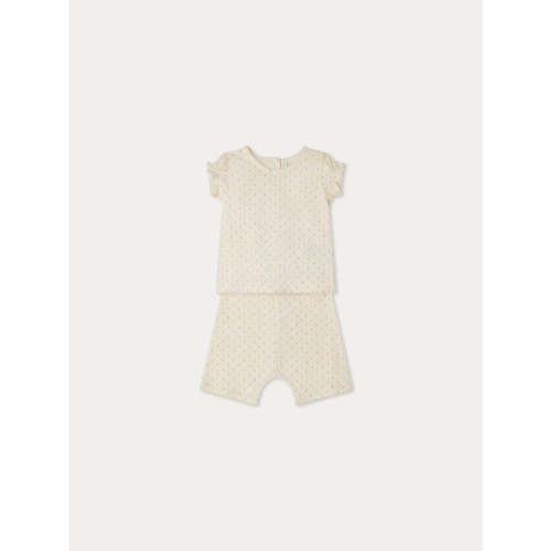 Emani short set with tulip print