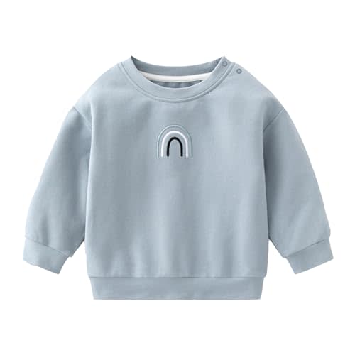 Cherie Kids Organic Cotton Soft 0-3T Newborn Baby Toddler Outfits Sweatshirt for Boys and Girls Unisex Long Sleeve