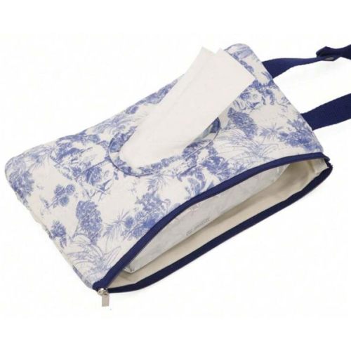 Embroidered Bear Stroller Wet Wipe Pouches Portable Baby Wipe Holder Embroidery Baby Wipes Storage Bag for Travel