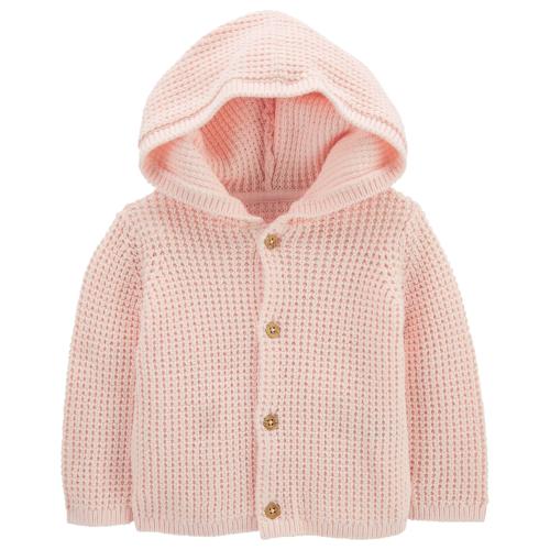Baby Hooded Cardigan - 6 mo