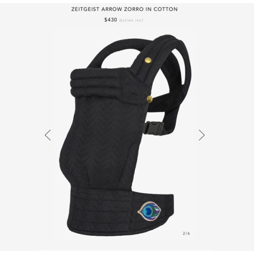 Arrow Zorro | Zeitgeist Baby Carrier | SHOP ARTIPOPPE