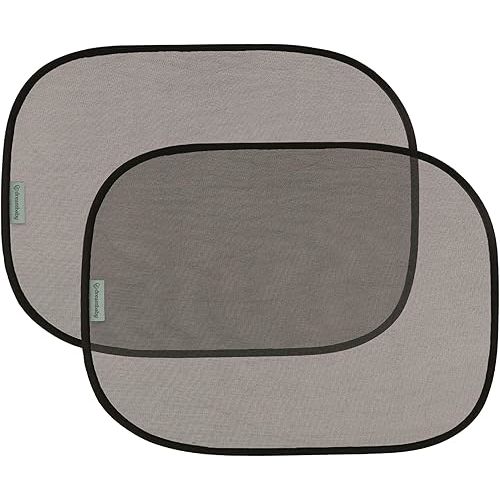Dreambaby Insta Cling Car Window Shades for Baby - UPF 50+ Car Window Shade - Universal Fit, Static Cling - 19x12 inches fits Cars, Trucks and SUVs