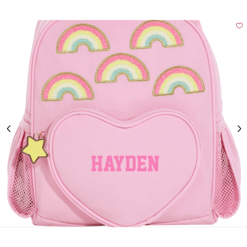 Stoney Clover Lane Pink Rainbows Mackenzie Backpack | Pottery Barn Kids