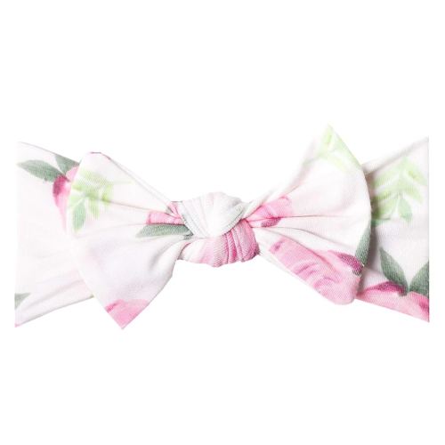 Copper Pearl Baby Bows: Stylish Headbands for Baby Girls, Premium Soft and Stretchy Baby Headbands, Perfect for Newborns, Trendy Designs - Grace