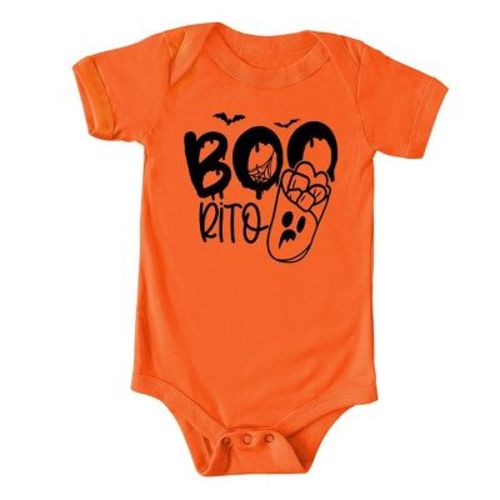 The Juniper Shop Boorito Baby Bodysuit - Newborn - Heather Grey