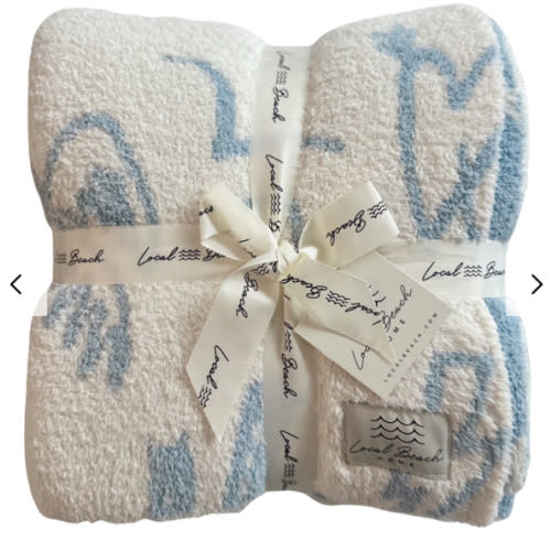 Coastal Cowgirl/cowboy Luxe Home Blanket