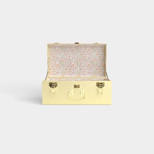 Mini Trunk - Yellow - Spring In St. Louis / Embroidery