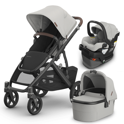 UPPAbaby Vista V3 Stroller + Bassinet + Mesa/Aria Travel System