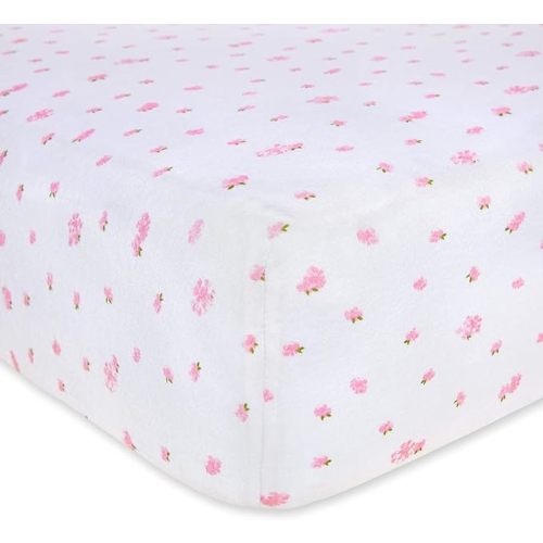 Burt's Bees Baby Essential Organic Cotton Fitted Crib Sheet, Breathable for Boy Girl Standard Crib & Toddler Mattresses