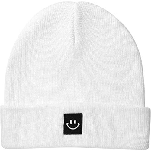 Paladoo Baby Beanie Knit Ski Hat with Cute Face for Girls Boys 0-7 Years