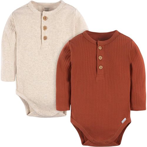 Gerber Unisex Baby Baby Boys' and Baby Girls' 2-pack Bodysuits