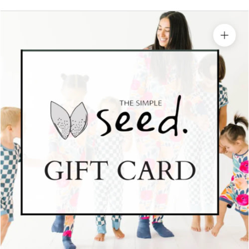 The Simple Seed Digital Gift Card