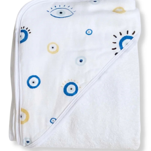 Eye see you - Baby Hooded Towel – Dear Perli