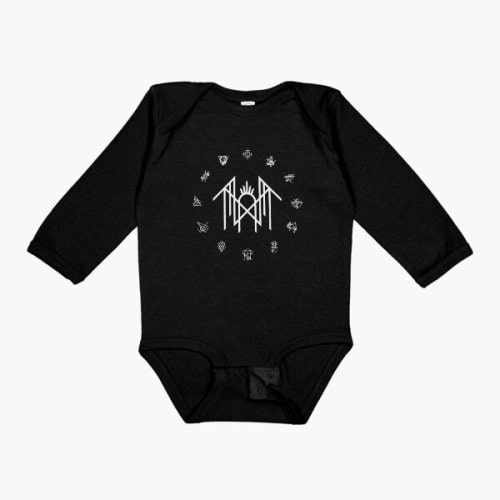 Circle--symbols--TKN--Mountain Baby One-Piece