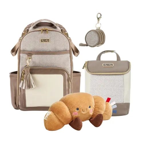 Boss Plus Diaper Bag Bundle – Vanilla Latte