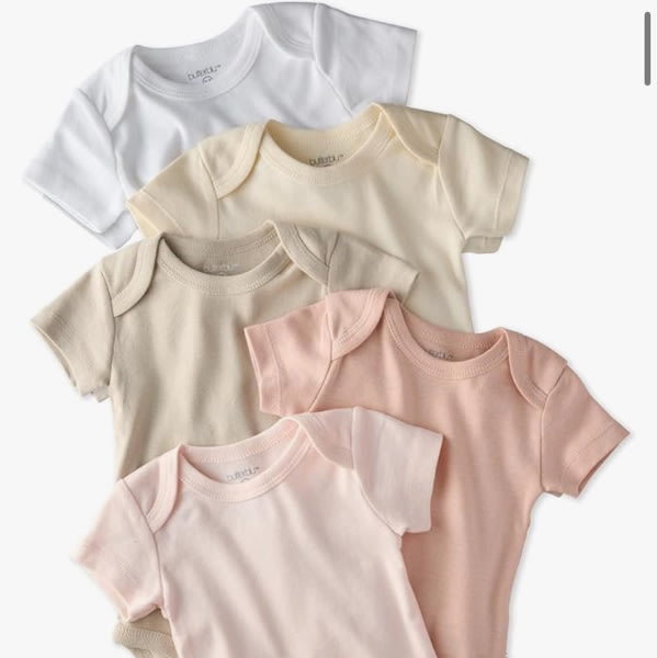 Butterblu Avery Multipack Short Sleeve Bodysuits 100% Organic Cotton