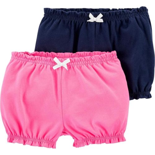 Carter's Baby Girls' 2-Pack Bubble Shorts