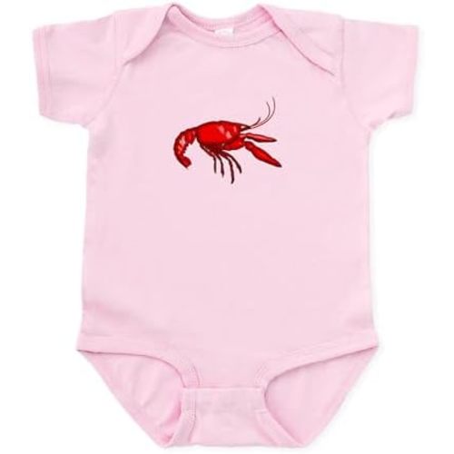 CafePress Louisiana Crawfish Infant Bodysuit Cute Infant Bodysuit Baby Romper (12mos)