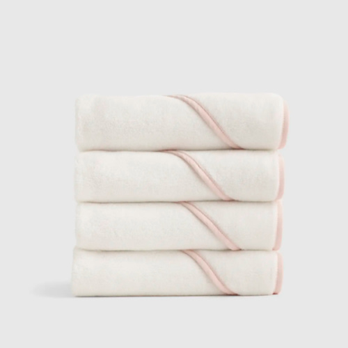 Organic Turkish Cotton Baby Hooded Towel Set 4-Pack