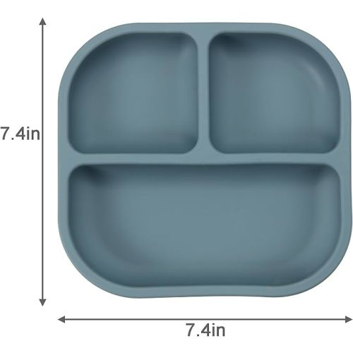 PandaEar Suction Plates for Baby, 3 Pack