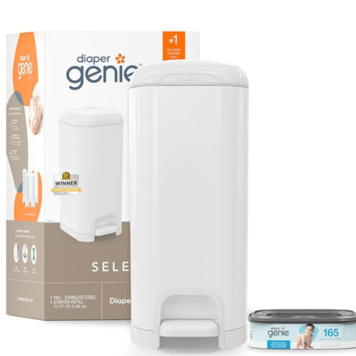 Amazon.com: Diaper Genie: Select Pail - Color: White