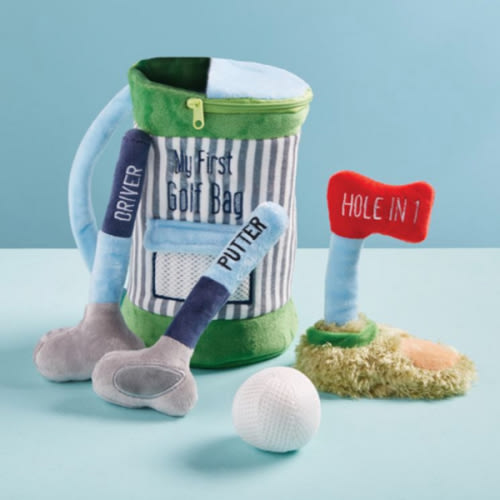 Golf Bag Plush Toy Set | Mud Pie