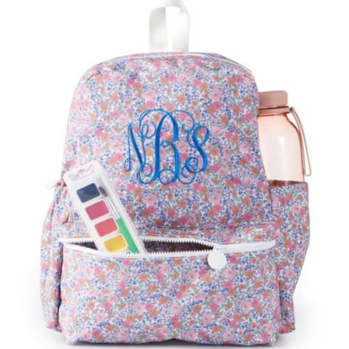 Riley Backpack-Garden Floral