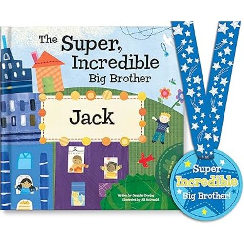 Super Incredible Big Brother - Personalized Children's Story - I See Me! (Hardcover)
