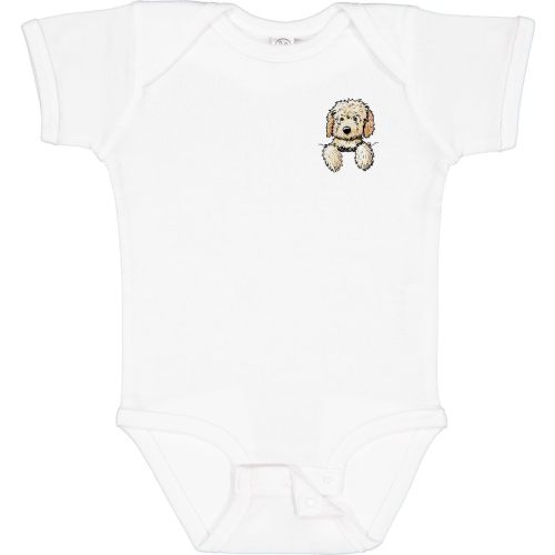 Pocket Goldendoodle Baby Bodysuit