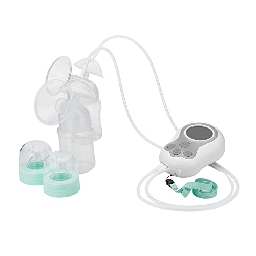 Motif Medical - New & Improved Duo - Portable Double Electric Breast Pump, Easy, On-The-Go Pumping, Ideal for Travel Moms White