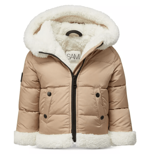 Baby Boys' & Girls' Matte Blizzard Quilted Fleece Lined Down Jacket - Baby