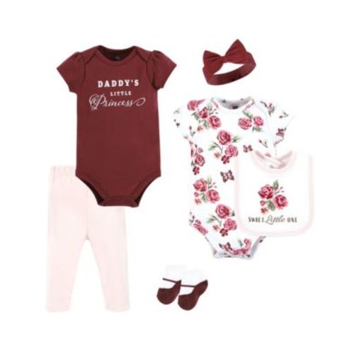 Baby Girls Hudson Cotton Layette Set, Sweet Roses