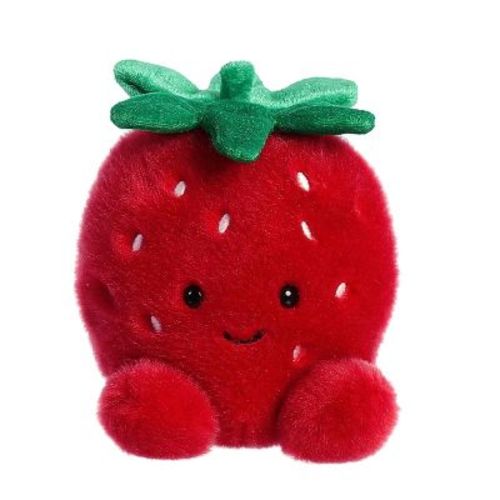 Aurora Mini Juicy Strawberry Palm Pals Adorable Stuffed Animal Red 4.5"