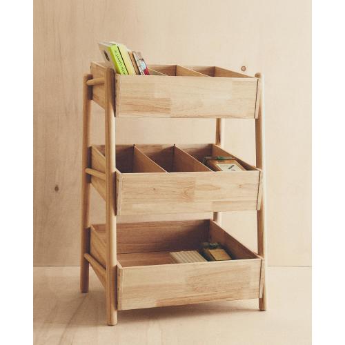 CHILDREN'S DRAWER SHELF UNIT