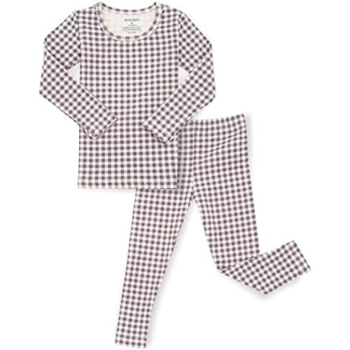 AVAUMA Baby Boys Girls Pajama Set 6M-7T Kids Cute Toddler Snug fit Pattern Design Pjs Cotton Sleepwear