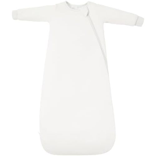 Baby Sleep Sack Long Sleeve Wearable Blanket 1.0 TOG, Premium Soft Infants Sleeping Bags with 2-way Zippers