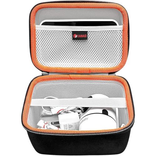 XANAD Hard Case for Infant Optics DXR-8 PRO or HelloBaby Monitor or VTech VM819-2 Video Baby Monitor