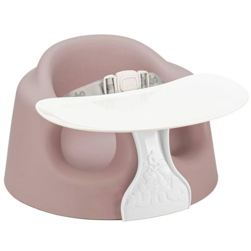 Bumbo Floor Seat PLUS+ with Tray Infant Positioning Seat - Sonoran Rose
