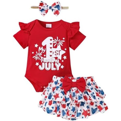 Mioglrie Newborn Infant Baby Girl Clothes Romper Shorts Set Floral Summer Outfits Cute Baby Clothes Girl