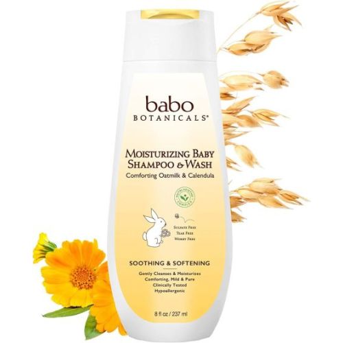Babo Botanicals Moisturizing Baby Shampoo and Wash