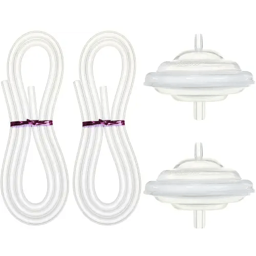 PumpMom Backflow Protector and Tubing, Replacement Breast Pump Parts for Spectra S1 Spectra S2 Spectra 9 Plus (Not Original Spectra S2 Accessories)
