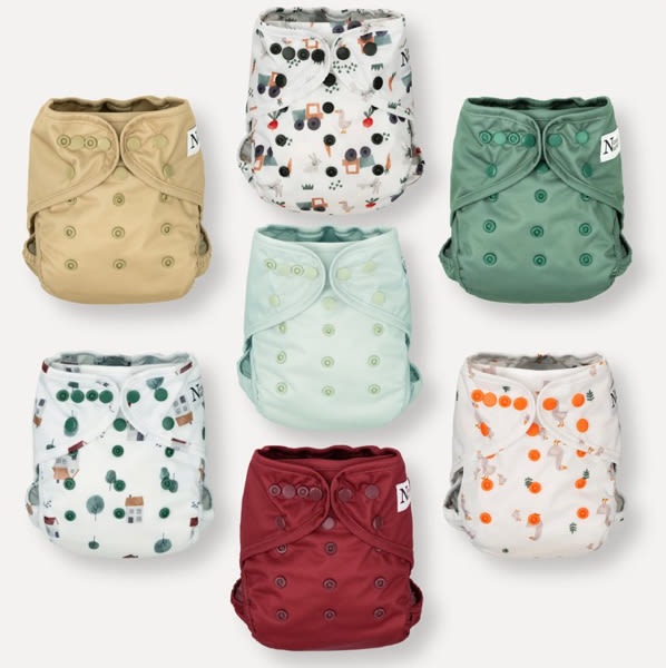 On The Farm Diaper Covers - set of 7