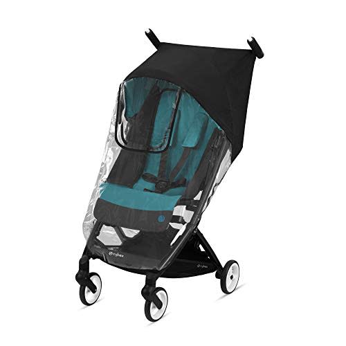 CYBEX Libelle Stroller Rain Cover, Transparent, Stroller Accessory, Baby Travel Weather Shield