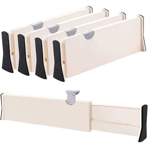 Drawer Dividers Organizer (4 Pack)